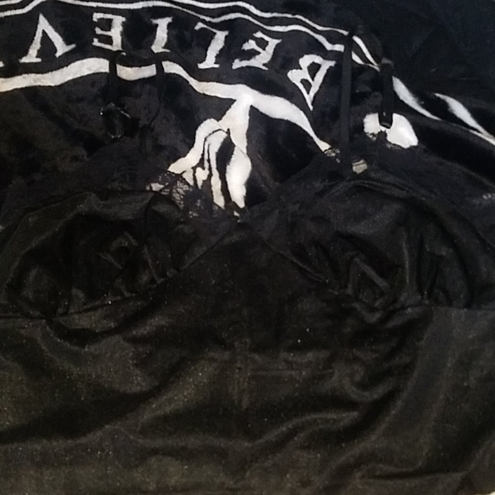 Lingerie inspired crop top